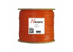 کابل شبکه CAT6 UTP CCA نگزنس قرقره 305 متري - نورالینک