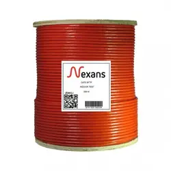 کابل شبکه CAT6 SFTP Test Channel نگزنس قرقره 500 متري - نورالینک