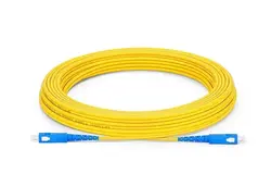 پچ کورد فیبر نوری SC-SC سیمپلکس 4 متری - نورالینک | فیبر نوری | تجهیزات شبکه