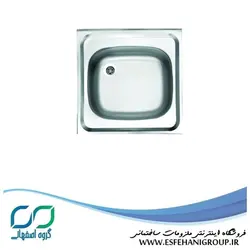 سینک روکار استیل البرز مدل 50*50