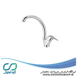 شیر آشپزخانه طوفان فلز مدل ندا کروم
