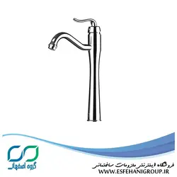 شیر روشویی پایه بلند رابو مدل اپال کروم