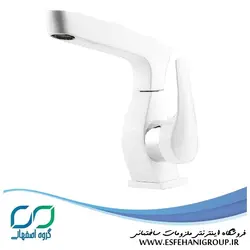 شیر روشویی کسری مدل سزار سفید