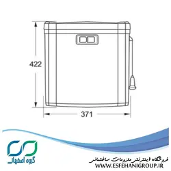 فلاش تانک ایمن آب مدل پرشین