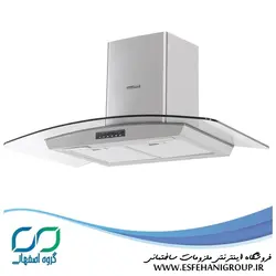 هود شومینه ای درسا مدل گلیم استیل کد DH1201-80 سایز 80