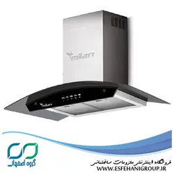 هود شومینه ای میلان مدل ونیز سایز 90 استیل