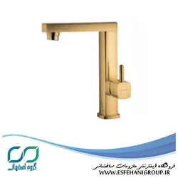 شیر روشویی درخشان مدل اسپینر طلامات