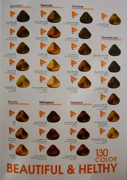 رنگ مو ویتامول (Vitamol) عسلی (شماره 6/54 عسلی) حجم 120 میل