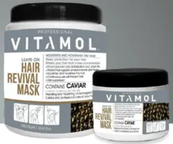 ماسک مو ویتامول با آبکشی حاوی خاویار حجم 500 میل