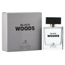 عطر مردانه روونا (Rovena) مدل وود بلک (Wood black) حجم 100 میل