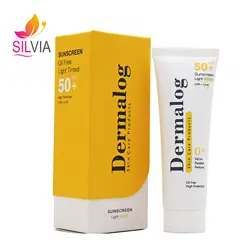 کرم ضد آفتاب رنگی پوست چرب درمالوگ SPF50 (رنگ روشن)