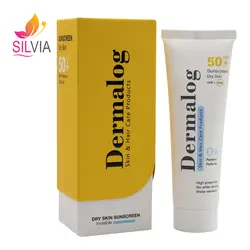 کرم ضد آفتاب بی رنگ پوست خشک SPF50 درمالوگ