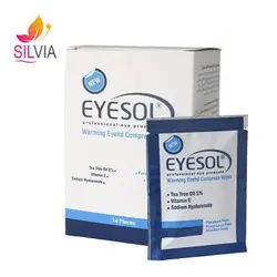 پد پاک کننده پلک و مژه آیسول مدل warming بسته ۱۴ عددی