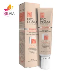 کرم ضد چروک رنگی دور چشم مدل EYEVEST با SPF30 پرودرما