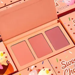 پالت رژگونه شیگلم PRIVATE CABANA [سه رنگ سوئیت چیکز]