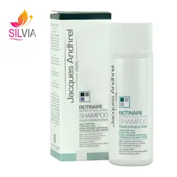 شامپو تقویت کننده موهای چرب حاوی بیوتین و کلاژن ژاک آندرل