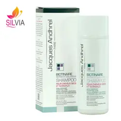 شامپو تقویت کننده موهای خشک و معمولی حاوی بیوتین و کلاژن ژاک آندرل