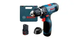 دریل شارژی بوش چکشی مدل GSB 120-LI - اسپیناس تولز