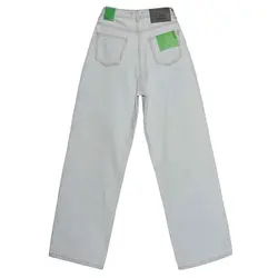 شلوار جین بگی آبی روشن زنانه Derimod