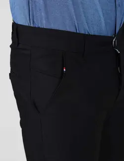شلوار کتان پارچه راسته مشکي کتان