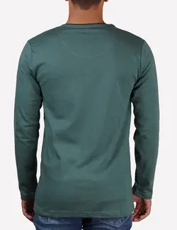 دورس یقه گرد اسپریت آستین بلند سبز