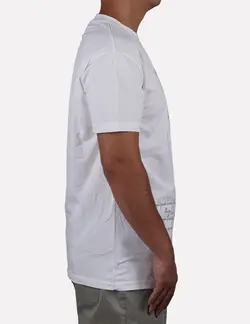 تیشرت طرح گلدوزی انگلیسی سفید