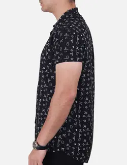 پيراهن هاوايي طرح چنل