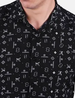 پيراهن هاوايي طرح چنل