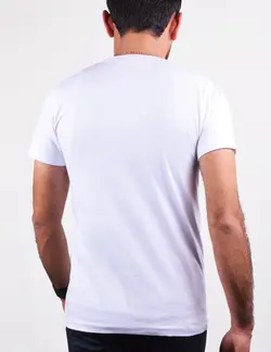 تيشرت مردانه يازده سفید