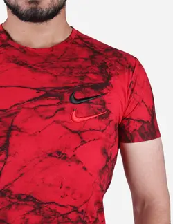 تیشرت مردانه ابر و بادی قرمز