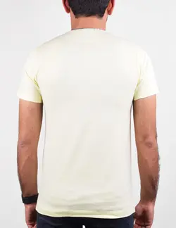 تيشرت مردانه يازده زرد