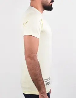 تيشرت مردانه يازده زرد