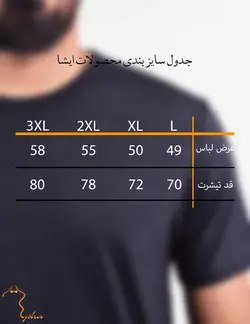 تيشرت مردانه برفکي ساده دودی