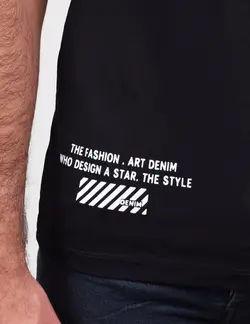 تيشرت مردانه يازده مشکي