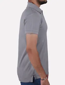 پولو شرت جودون طوسی فیلی تیره