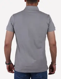 پولو شرت جودون طوسی فیلی تیره