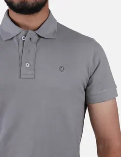 پولو شرت جودون طوسی فیلی تیره