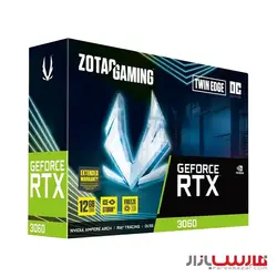 مشخصات، قیمت و خرید کارت گرافیک زوتک مدل ZOTAC GAMING GeForce RTX 3060 Twin Edge OC 12GB - فروشگاه اینترنتی فارس بازار
