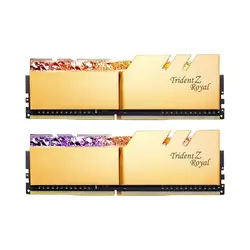 مشخصات، قیمت و خرید رم دسکتاپ جی اسکیل مدل Trident Z Royal Gold DDR4 32GB 3600MHz CL18 Dual Channel - فروشگاه اینترنتی فارس بازار