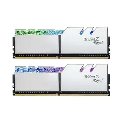 مشخصات، قیمت و خرید رم دسکتاپ جی اسکیل مدل Trident Z Royal Silver DDR4 32GB 3000MHz CL16 Dual Channel - فروشگاه اینترنتی فارس بازار