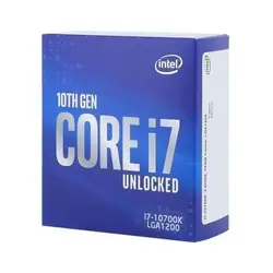 مشخصات، قیمت و خرید پردازنده مرکزی اینتل مدل Core i7 10700K Box - فروشگاه اینترنتی فارس بازار