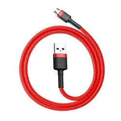 کابل ۲ متری USB به microUSB بیسوس CAMKLF-C09 - فارس بازار