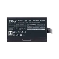 پاور کولر مستر مدل MWE WHITE 550W V2