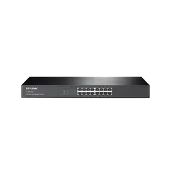 سوییچ 16 پورت مگابیت و رکمونت برند tp-link مدل TL-SF1016