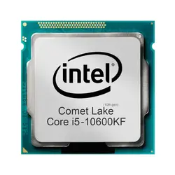 مشخصات، قیمت و خرید پردازنده مرکزی اینتل مدل Core i5 10600KF Tray - فروشگاه اینترنتی فارس بازار
