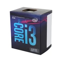 مشخصات، قیمت و خرید پردازنده مرکزی اینتل مدل Core i3 8100 BOX - فروشگاه اینترنتی فارس بازار