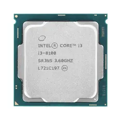 مشخصات، قیمت و خرید پردازنده مرکزی اینتل مدل Core i3 8100 BOX - فروشگاه اینترنتی فارس بازار