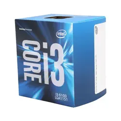مشخصات، قیمت و خرید پردازنده مرکزی اینتل مدل Core i3 6100 BOX - فروشگاه اینترنتی فارس بازار