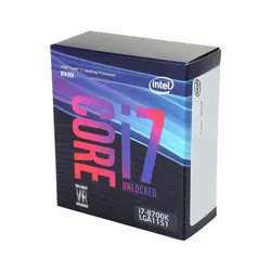 مشخصات، قیمت و خرید پردازنده مرکزی اینتل مدل Core i7 8700K BOX - فروشگاه اینترنتی فارس بازار