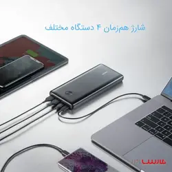 مشخصات، قیمت و خرید پاوربانک 26000 میلی آمپری انکر مدل PowerCore III Elite 87W USB-C PD-A1291H11 - فروشگاه اینترنتی فارس بازار